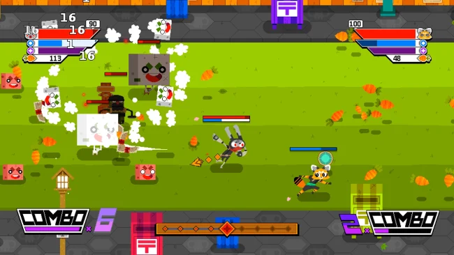 Ninjin: Clash of Carrots PC Screenshot