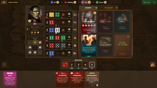 Roll Player – The Board Game PC Screenshot