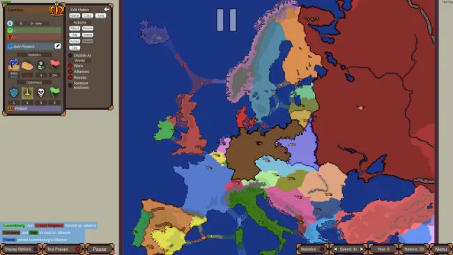 Ages of Conflict: World War Simulator PC Screenshot