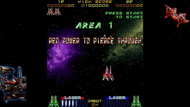 Layer Section & Galactic Attack S-Tribute PC Screenshot