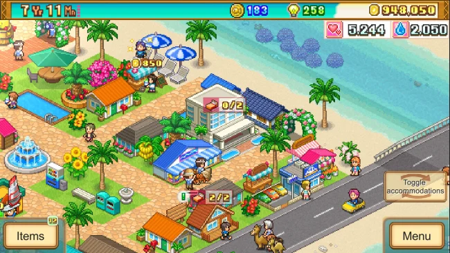Tropical Resort Story PC Screenshot