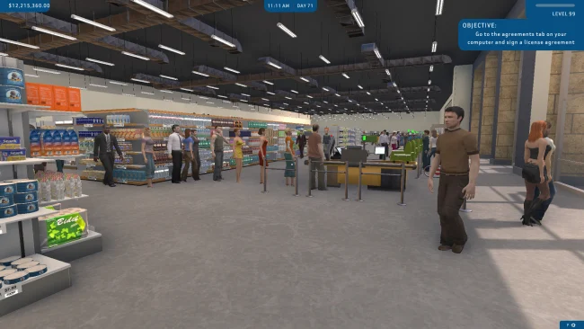 Hypermarket Simulator PC Screenshot