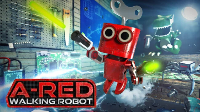 A-RED Walking Robot Cover Art