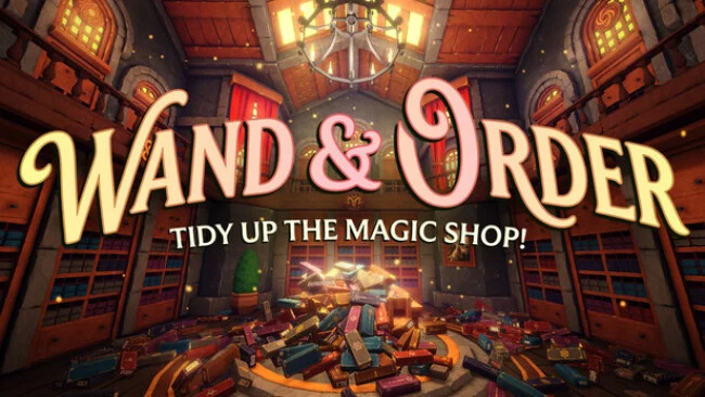 Wand & Order: Tidy up the magic shop! Cover Art